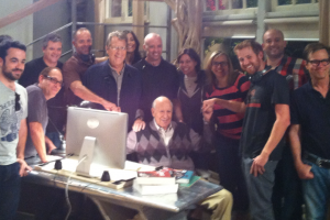 carl reiner on two and a half men!