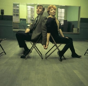 Jack and Gwen rehearsing