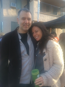 My producer, Lee Nelson. The man who picked up my script after so many starts and stops and said, "I'm making this, Susan. Trust me." A class act producer & amazing friend.