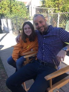 My two biggest cheerleaders! My daughter & my manager & producer, Brad Kaplan. He believed in me when the phone wasn't ringing. Love. 